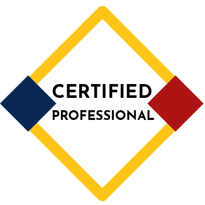 certified professional badge